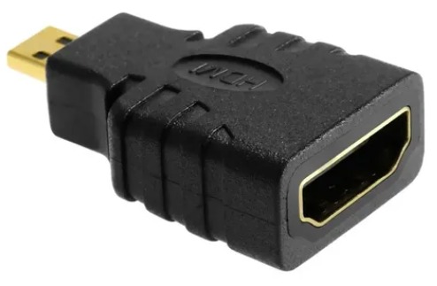 ADAPTADOR HDMI HEMBRA A MICRO HDMI MACHO