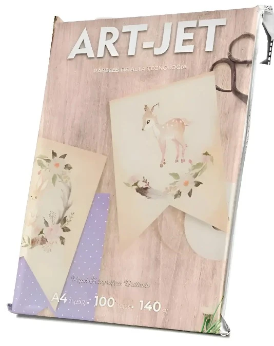 PAPEL FOTOGRAFICO ART-JET 140G X100H A4